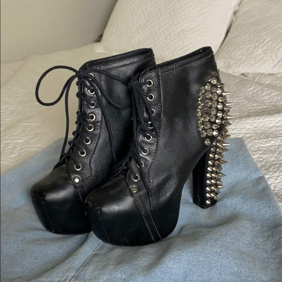 Jeffrey Cambell SPIKED LITA booties! - Picture 2 of 7